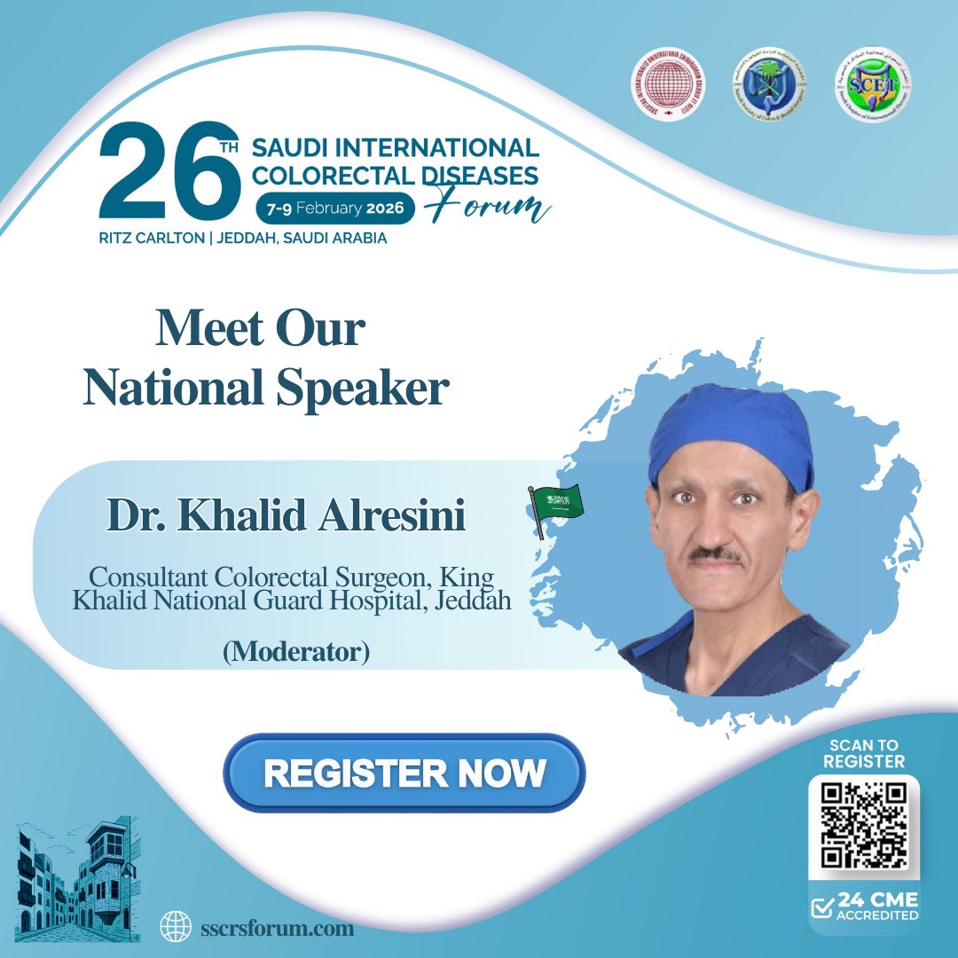 الجمعية السعودية لجراحة القولون و المستقيم tweet media