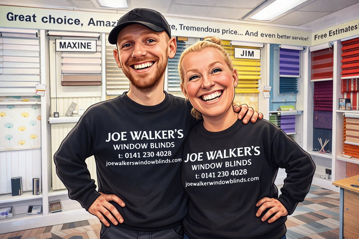 FlooringJoe's tweet photo. G’day you gorgeous lot ! 
So Monday Again…….Let’s Go 💪🏻

Maxine in the warehouse ✔️
Making & ordering blinds like a machine 🧠🪡

The fantastic Jim, out on the road ✔️
Visiting our phenomenal customers, 
Measuring, fitting & getting it done 🚐📏

Me?
Smiling at the front, talking blinds, and keeping the wheels turning 😄

That’s Joe Walker’s Window BlindsTeam —
real people, real graft, and Even Better Service every single week.

Have a belter of a Monday 🙌🏻

Get in touch now to book us in, to pop out.
Showroom- 01412304028
Or 
WhatsApp- +44 7741 649414

See you all soon 😘