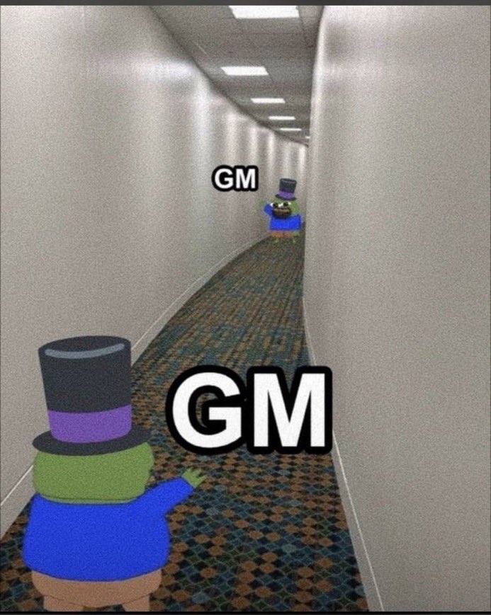 Gm gm 

Another beautiful week to set goals, move with intention and smash them.