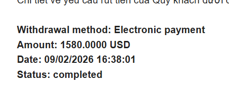 Hôm nay chính thức đóng máy , đóng trading, đóng cày air để đón tết 😌
Trộm vía trời thương, lệnh 1k6$ của mình từ u sầu sợ cháy, đến về bờ và lãi 580$ 🥲
Thôi rút gốc ra ăn Tết luôn , còn xíu lợi nhuận thì để ra tết mở bát sau 😆