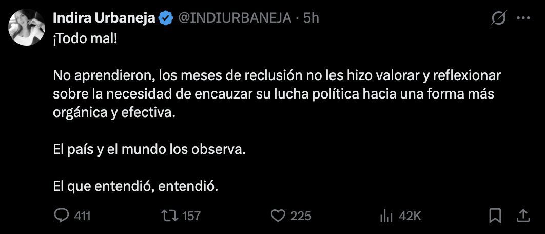 La dictadura hace su trabajo sucio.
Y luego aparece este tipo de gente: no para denunciarla, sino para ponerle marco teórico.
No disparan, pero limpian la escena del crimen con palabras bonitas.

No todos los criminales usan botas.
Algunas como esta usan frases largas, tono