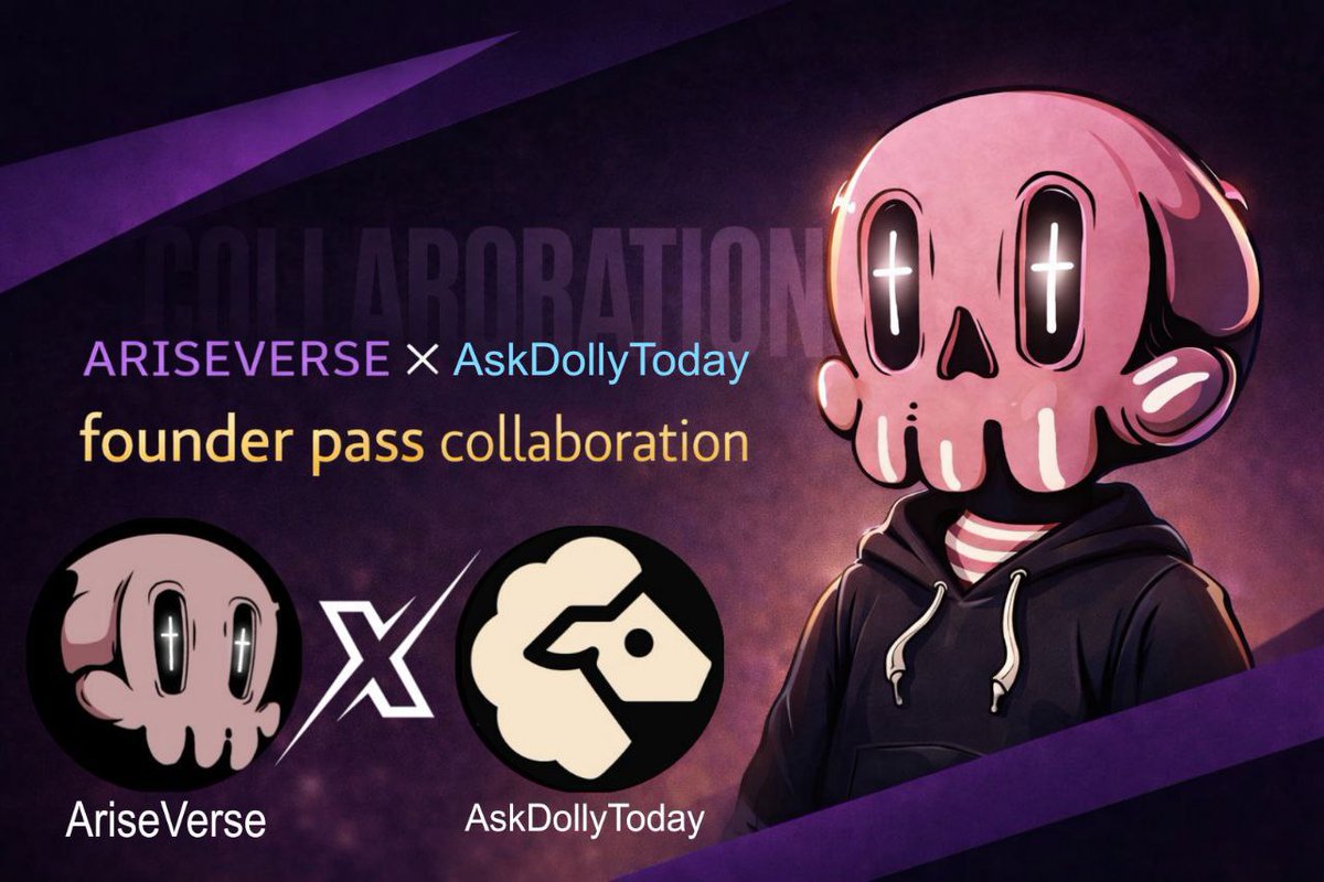 We’re thrilled to welcome <a href="/AriseVerse/">AriseVerse</a> to the <a href="/0G_labs/">0G Labs (Home of Infinite AI)</a> ecosystem!

To celebrate, we’re giving away some FCFS whitelist spots that will be raffled both on X and discord! 🎁

How to enter:

1️⃣ Like &amp; Repost this post
2️⃣ Follow <a href="/AriseVerse/">AriseVerse</a> and <a href="/AskDollyToday/">Dolly</a>
3️⃣ Tag 3 friends in the