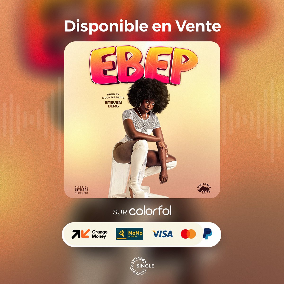 ColorfolApp's tweet image. 🔥 EBEP est là ‼️
Un titre qui ne demande pas la permission.
Une énergie brute, libre, contagieuse.

Avec EBEP @StevenBerg30 affirme son identité, impose son tempo et invite tout le monde à célébrer sans frontières.
C’est un son qui rassemble, qui fait bouger les corps et parler…