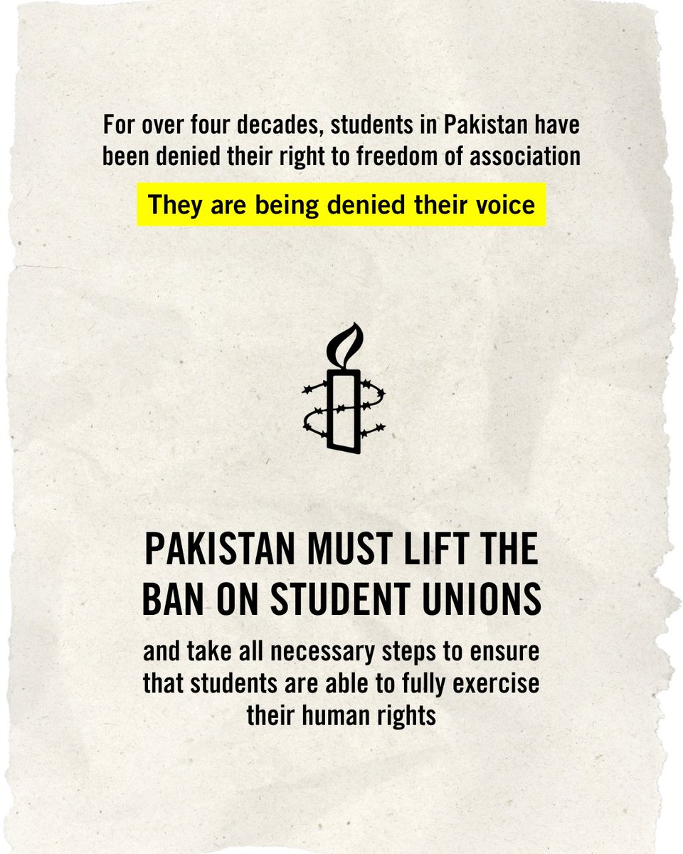For 42 years, students have been denied their rights to freedom of association, expression and peaceful assembly, rights protected under international human rights law.

Swipe to learn how the ban happened, what it meant, and why it’s time to end it.

#RestoreStudentUnions