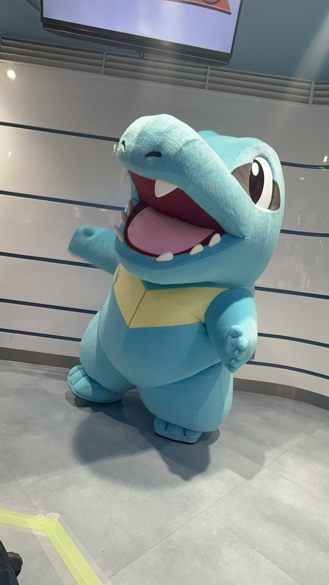 ヌオーとワニノコのグリ💙
どちらもお初でした♪(๑ᴖ◡ᴖ๑)♪
あー黄色が足りないピカチュウ 不足🤣🤣

ピカチュウ とライチュウの日にカフェ行ったばかりだけどww
しばらく店舗改装で行かれないのは寂しいですね😞