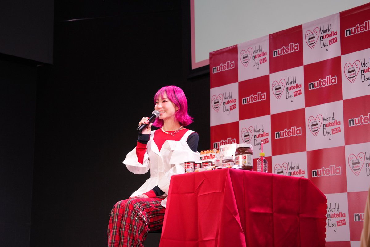ワールドヌテラデーイベントにLiSAさんが登場!✨🍫/ 2/5 ワールド ワールドヌテラデーイベントにLiSAさんが登場!✨🍫/ 2/5 ワールド