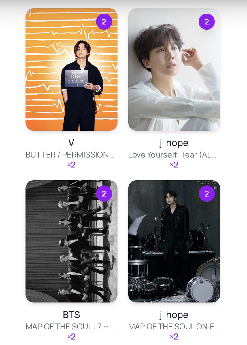 kyunigie's tweet photo. Joon PTD Connect 2 —> any other member besides Hobi, Tae, OT7 only

Prio:
Joon, Hobi, Jimin Spring Day Moving Ed
Joon, Jimin, or JK Sowoozoo 2021 - 1
Jimin LY Tear Y
Jin or OT7 BE

Username: erkive

#bcdtrade #bcdtrading https://t.co/wzx1I9aokd