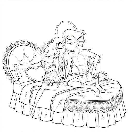 Chrisa198419171's tweet photo. Anyone want to color, shade and fill in these #Madmaid #nifftyXbaxter couple for Valentine's Day?
#hazbinhotelniffty #hazbinhotelbaxter #colorin #fillin #ValentinesDay #ValentinesDay2026 https://t.co/ImrjxjsWzY