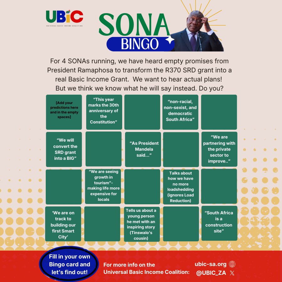 Universal Basic Income Coalition (UBIC) tweet media