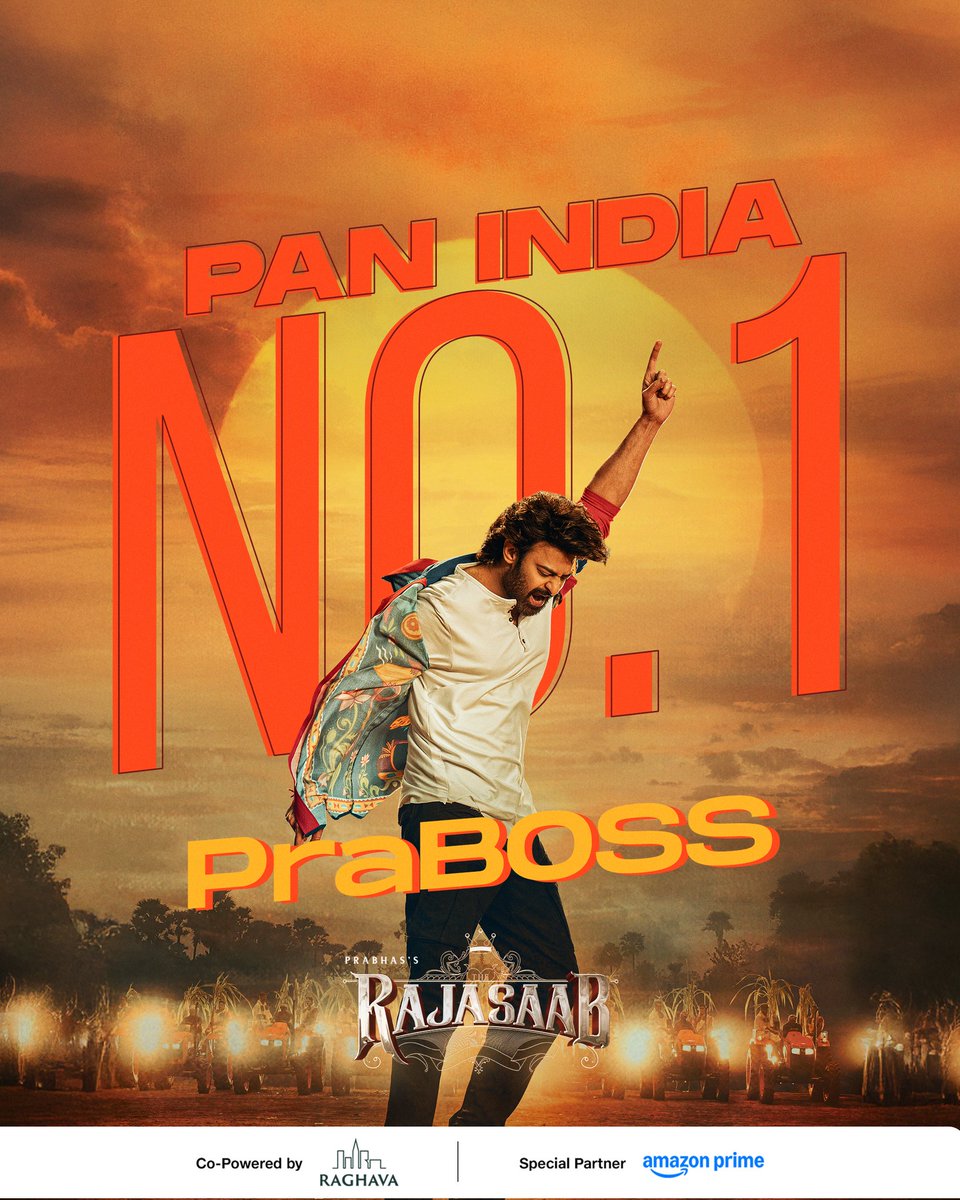 Top Trending in All Languages! 🔥

The RajaSaab takeover is REAL! 👑

Welcome India's Biggest Superstar Home with JioHotstar! 💫

#Prabhas #TheRajaSaab #TheRajaSaabOnJioHotstar #JioHotstar