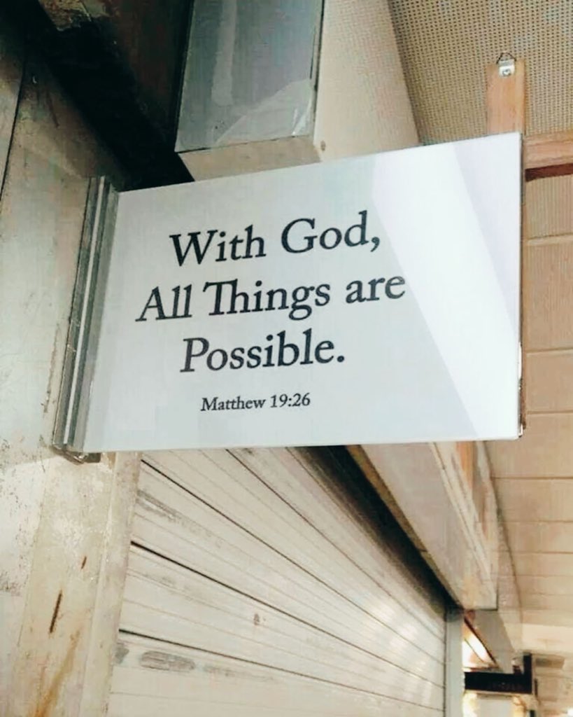 Holy__Bible1's tweet photo. Matthew 19:26 https://t.co/1jioRPj9Vc