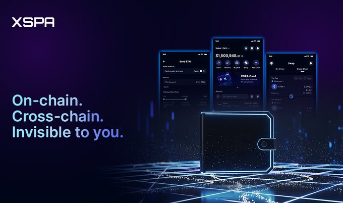 XSPA_ai's tweet photo. Your one-stop ecosystem for everything on chain,
hodl, swap, and now spend directly using a Crypto Card.
#XSPA is the way. https://t.co/Yh7picx6Ka