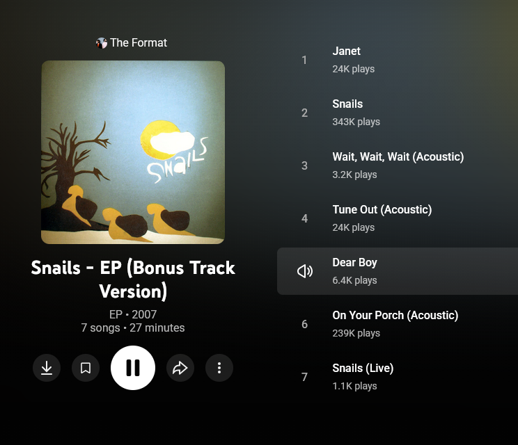 Luciaページ obsessed with this one track