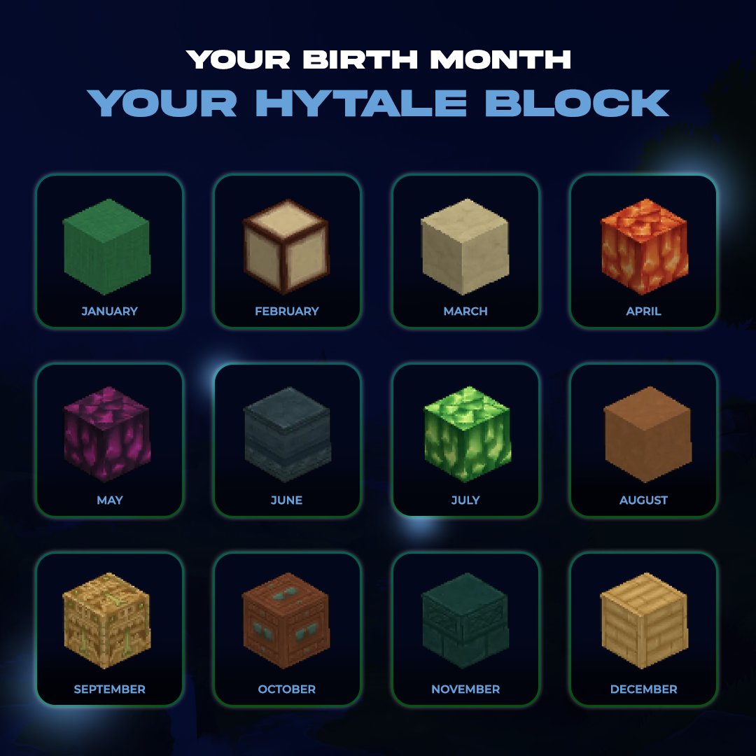 BisectHosting's tweet image. Which Hytale block are YOU? 🤔