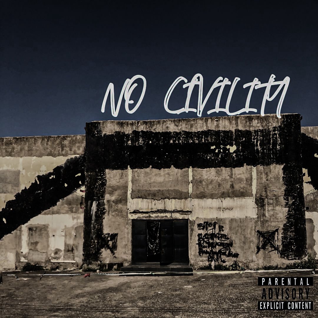Crznpytha's tweet photo. This is 3yrs wrapped in 18mins. My bredrin, I present to you the official cover art &amp; track list for NO CIVILITY 🗿. 

Pre-save link NO CIVILITY

https://t.co/ZDBAiouQYZ

See you Wednesday. https://t.co/TY2JsruMoy