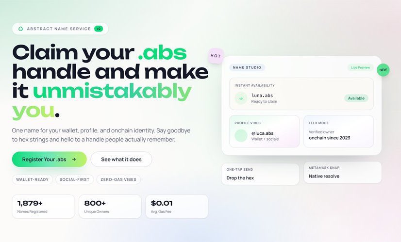 ANS | Abstract Name Service tweet media