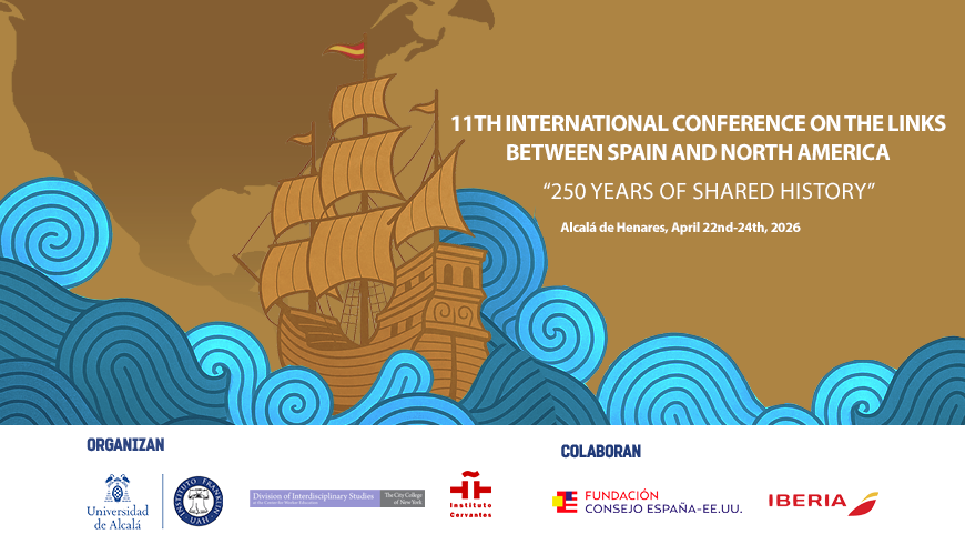 IB_Franklin's tweet photo. Disponible el programa provisional y abierto el plazo de inscripción a precio reducido del XI Congreso internacional sobre vínculos entre España y Norteamérica, titulado:

🗨️ "250 años de historia compartida"
📅 Del 22 al 24 de abril de 2026
🏢 Organizado por: @IB_Franklin, @CityCollegeNY, e @IC_NewYork
🤝 Colabora: @FundConEspEEUU e  @Iberia 

Todos los detalles, a continuación ➡️ https://t.co/GxjiB8gz8J