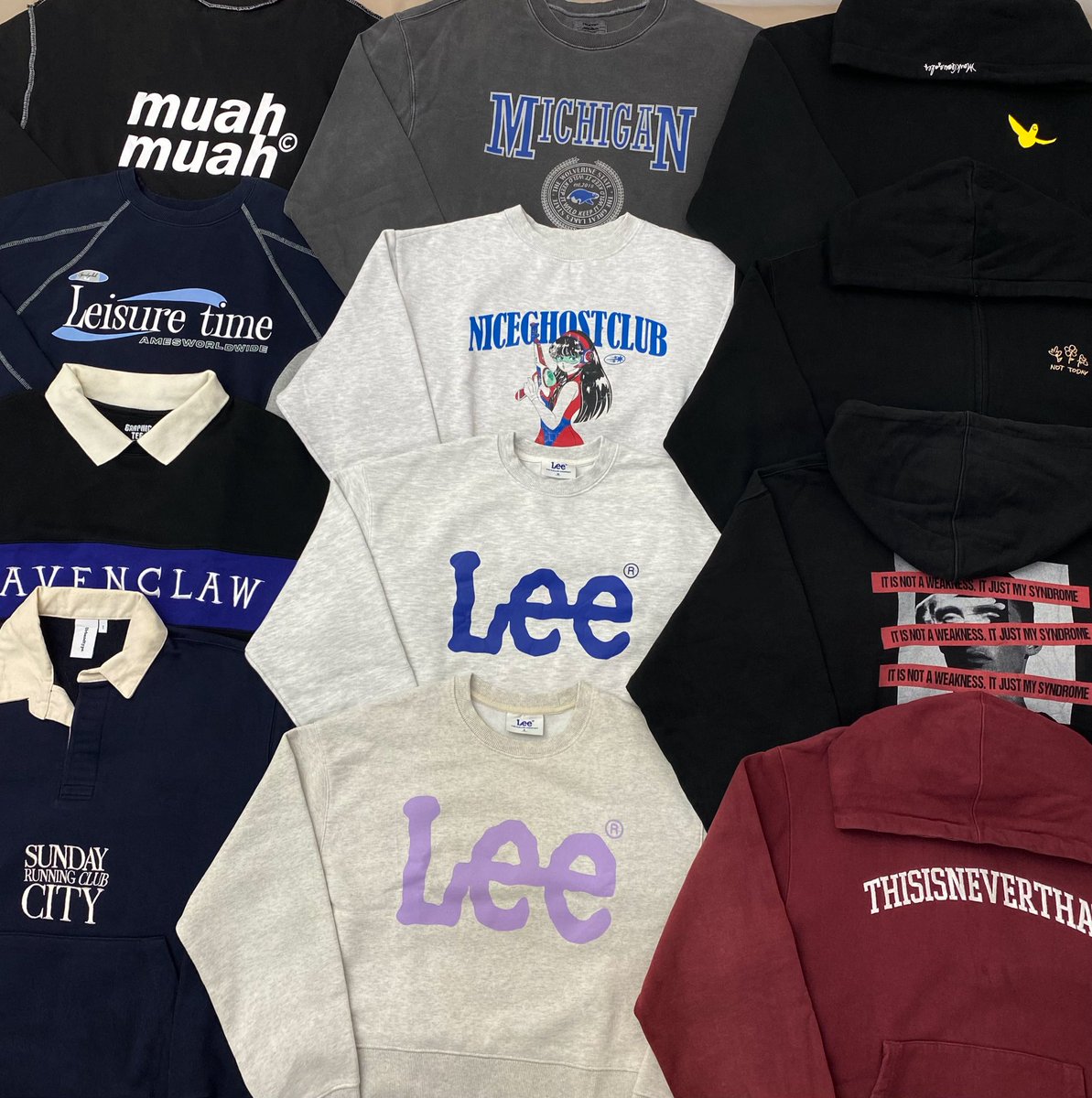 koffwhitesecond's tweet photo. ⋆𝜗𝜚˚ NEW LOT! ♡ KOREA BRAND CLOTHES
✿ มีสุ่มแจกเสื้อสำหรับคนมียอด ❤︎

🪩 Drop tmr (10/02) - 20.00 ❤︎
.รีปักฟอล ลด10+free shipping!

#สเวตเตอร์เกาหลี #โล๊ะตู้เสื้อผ้า #เสื้อยืดเกาหลี #ส่งต่อเสื้อผ้ามือสอง #ส่งต่อstylist #ตลาดนัดnct #พรีออเดอร์เกาหลี #thisisneverthat https://t.co/ffrGQNpleI