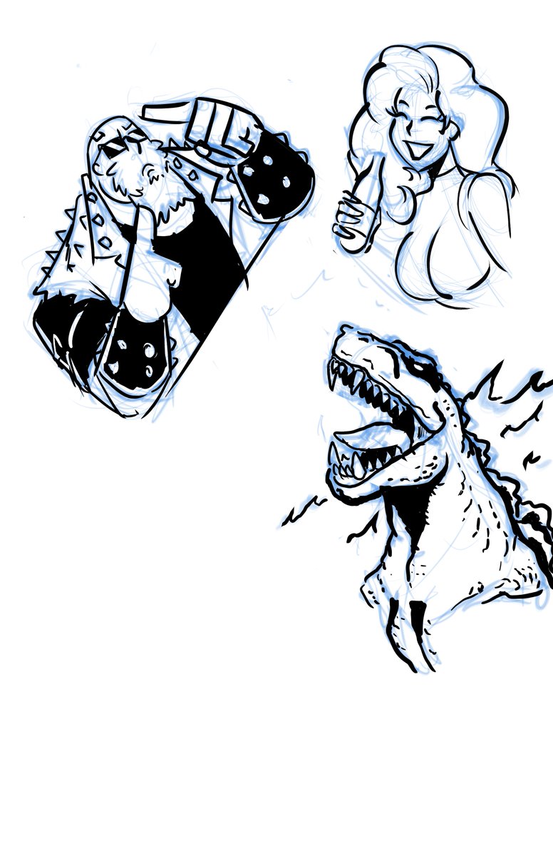 Some doodles done in CSP