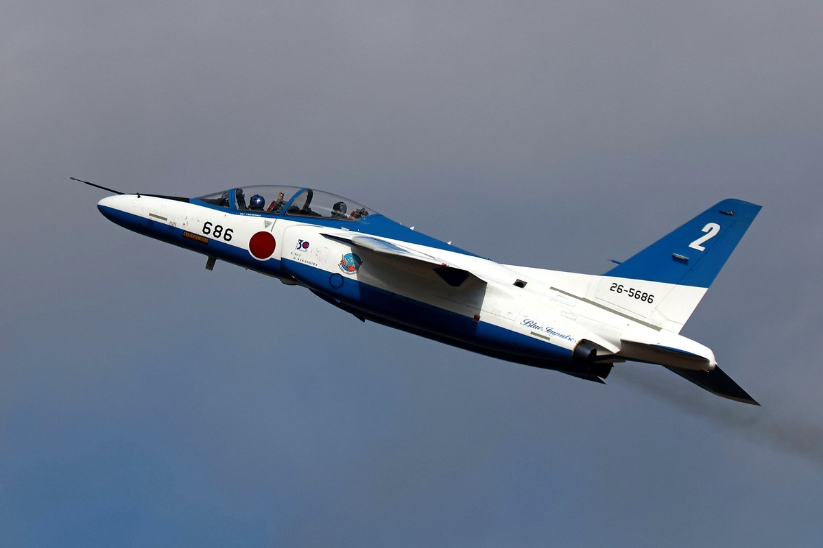 2026/02/09 #松島基地 #ブルーインパルス 3rd、4機(12TR4)高高度3区分
