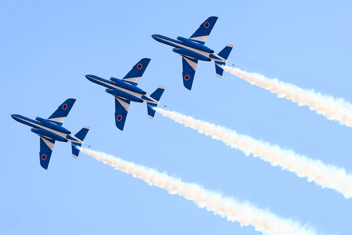 2026/02/09 #松島基地 #ブルーインパルス 3rd、4機(12TR4)高高度3区分
