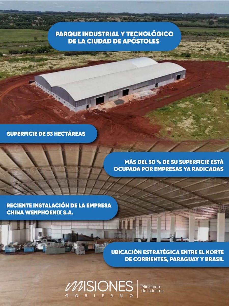 Ministerio de Industria Misiones tweet media