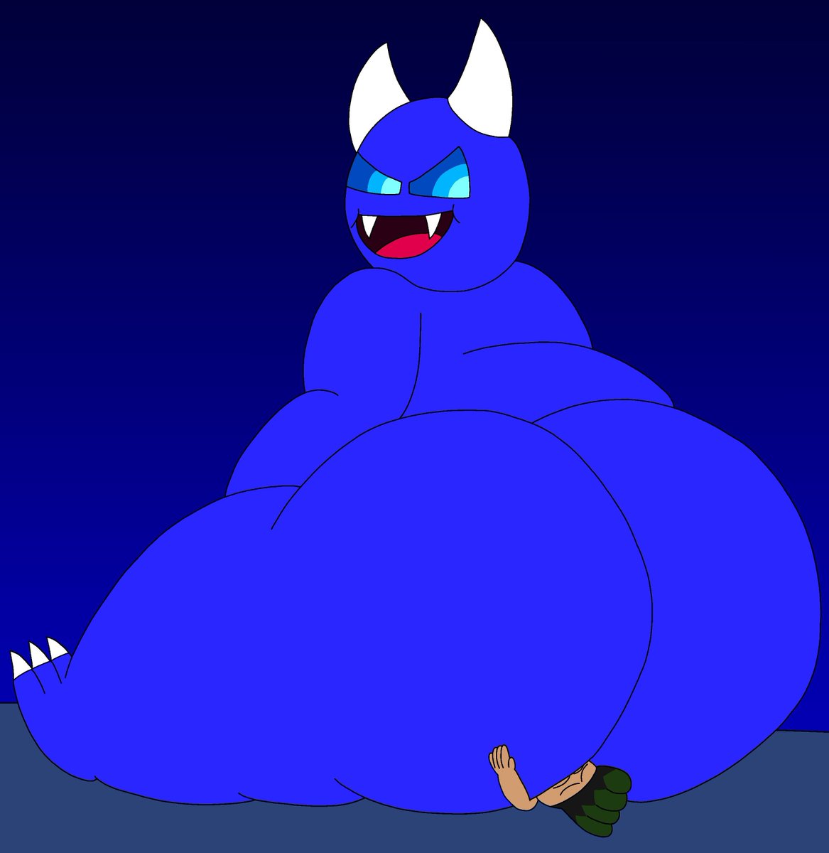 Pacific Demon big fat butt set on me so good