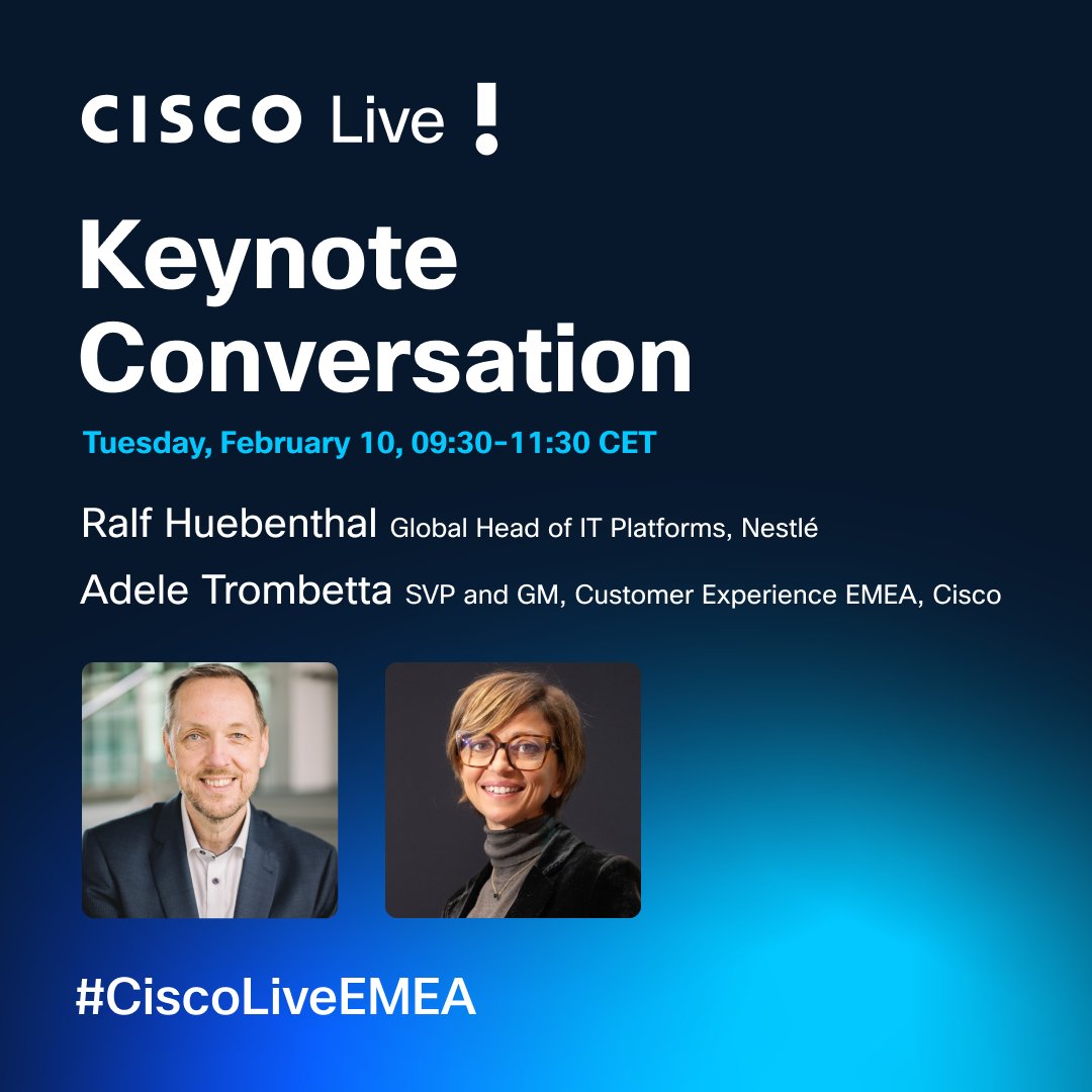 Cisco Live EMEA tweet media