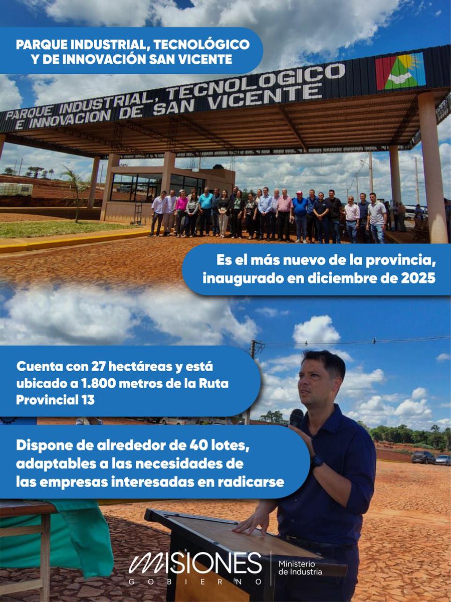 Ministerio de Industria Misiones tweet media