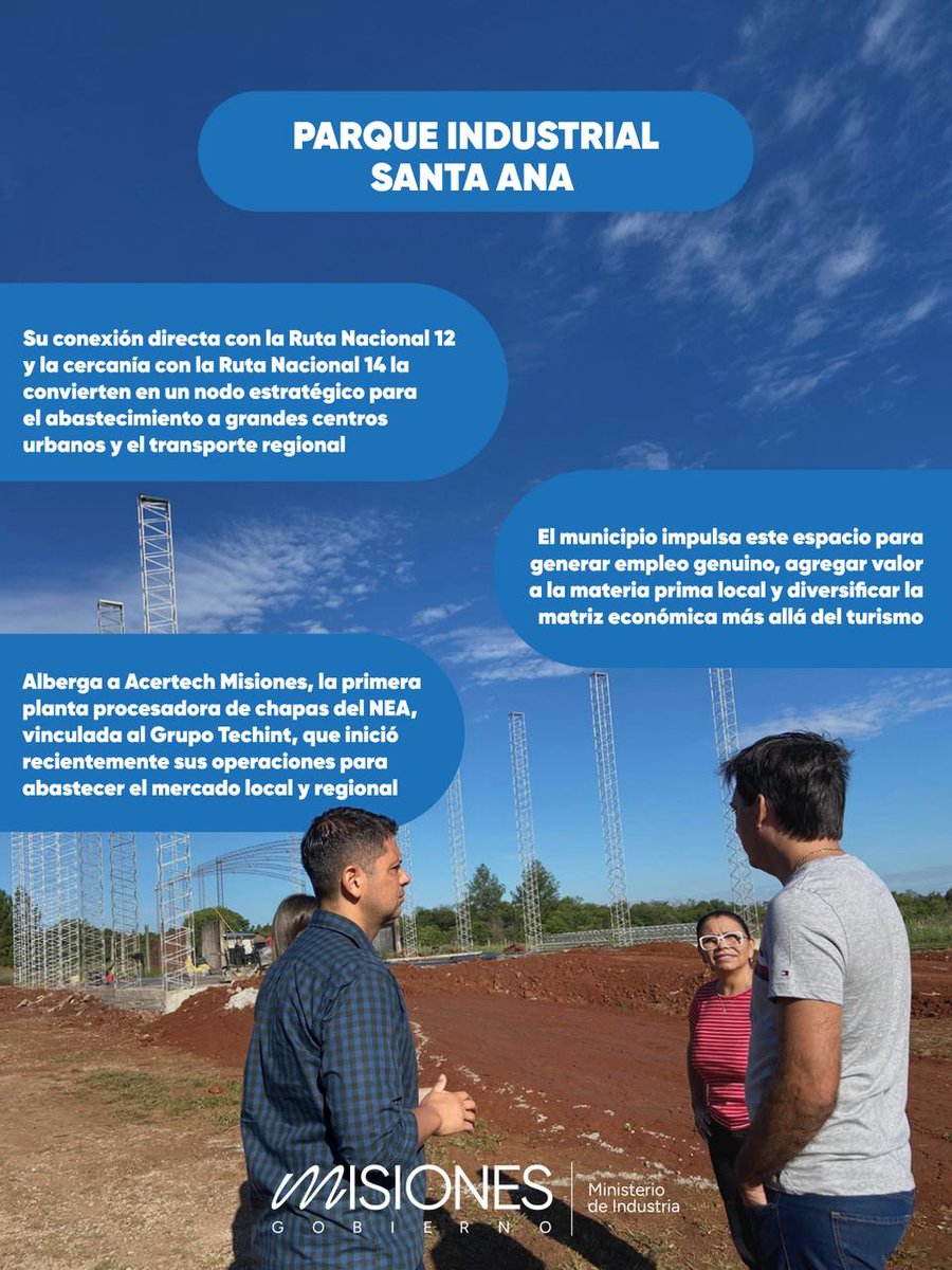 Ministerio de Industria Misiones tweet media