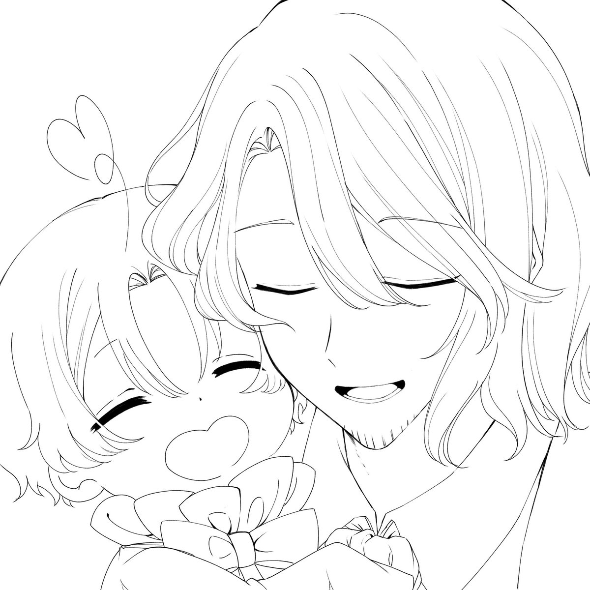 これ準備忘れてましたごめんなさい……何枚か線画載せるのでお好きに塗っ