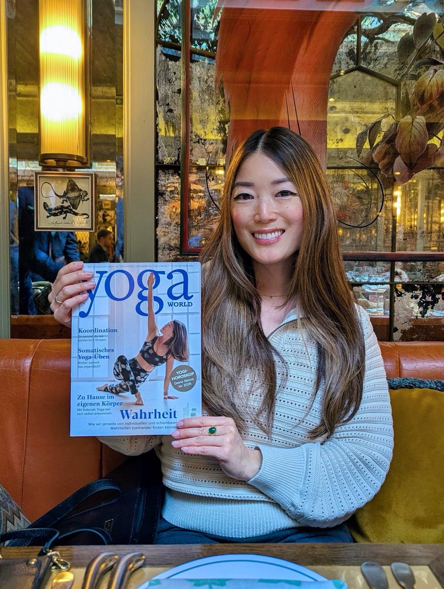 Ich übe mein Deutsch! 🇩🇪 

Finally have a copy of the January-February 2026 issue of Yoga World Journal magazine 🧘🏻‍♀️

Yoga World is the biggest yoga magazine throughout Germany, Switzerland, &amp; Austria 🇩🇪🇨🇭🇦🇹 

Please check out my yoga page <a href="/Yogagise/">Yogagise</a> 🧘🏻‍♀️

#yogaworldjournal #yogagise