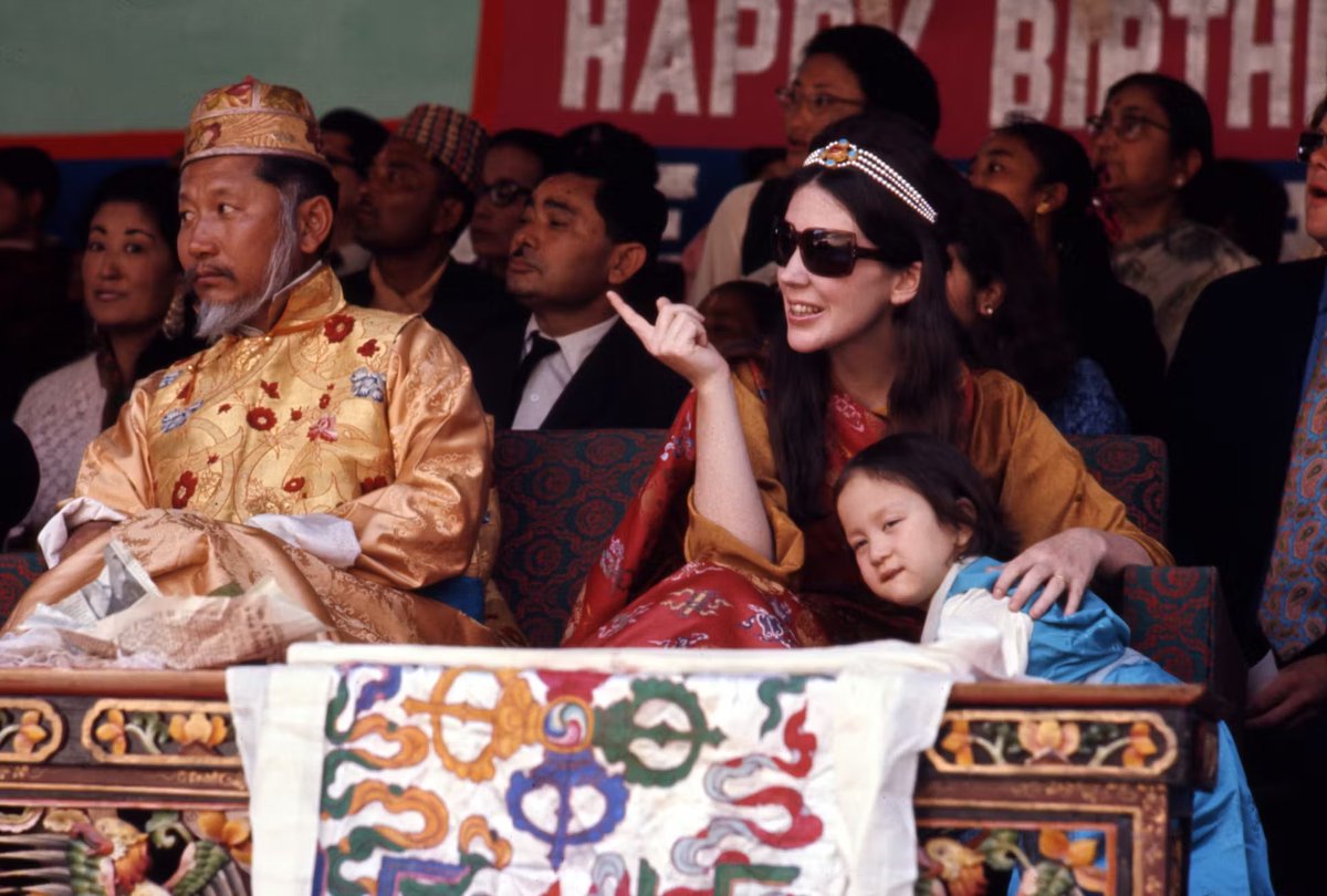 Jakhar_ankit_'s tweet photo. > be me, 19-year-old American "student" from Sarah Lawrence 
> year is 1959 
> heading to Darjeeling for a "summer trip" 
> Check into the Windamere Hotel 
> scouting the location 
> target acquired: Palden Thondup Namgyal 
> Crown Prince of Sikkim, 36, widower, slight stammer, "sad sad eyes" 
> He loves the club here, I love the club here 
> What a coincidence 
> Ignore the warnings from lamas and diplomats 
>he proposes 
>say "yes yes yes" 
>mission_start.jpg  

> Fast forward to 1963 
> royal wedding in Gangtok 
> global jet set arrives, silk and brocade everywhere, Kanchenjunga in the background 
> media calls me the "Grace Kelly of the East" 
> My uncle is Selden Chapin, US Ambassador to Iran 
> totally normal family connections, don't ask questions 
> become the "Gyalmo" (Queen Consort) 
> Immediately start the branding campaign 
> get featured in VOGUE, sharing beauty secrets 
> get cover of LIFE magazine (Asia Edition, July 25, 1966) 
> wearing my ankle-length Sikkimese kho 
> start designing clothes to sell at Bergdorf Goodman in NYC 
> cultivate a mysterious persona 
> repeat phrases four times "I see, I see, I see, I see" to look endearing 
> tell press: "We’re not just another hill station - we’re a nuance" 
> Meanwhile, start whispering in the King's ear 
> "Why be an Indian protectorate? We should be sovereign."  

> tension rising with New Delhi 
> decide to poke the bear 
> Write a bulletin for the Institute of Tibetology 
> demand India return Darjeeling to Sikkim > claim it was only leased to the British in 1835 
> Indian media loses its mind 
> headlines scream "CIA agent in borrowed plumage" 
> They accuse me of planning a "missile base" 
> Indira Gandhi has to issue a clarification in Parliament 
> I tell reporters Mrs Gandhi is "very feminine in a Renaissance way, not a Victorian way" 
> passive_aggressive_diplomacy.exe  

> King is getting cocky 
> telling Ved Mehta from The New Yorker: "people will like monarchy as long as it proves useful" > big mistake 
> Demographics are 75% Nepali, and only a minority of Bhutia/Lepcha support us 
> Enter the nemesis: The Kazini of Kalimpong 
> Elisa-Maria Dorji Khangsarpa 
> Scottish woman, wife of opposition leader Kazi Lhendup Dorji 
> she’s the Lady Macbeth to my Marie Antoinette 
> she writes articles from "Chakung House" trashing the palace opulence 
> calls my husband "desh bechoa" (country seller)  

>1971 
> commission Satyajit Ray to make a documentary on Sikkim 
> he films the glamour but also the poverty outside 
> King hates it, asks for cuts 
> India bans it anyway 
> propaganda_fail.mkv  

> December 1972 
> Indira Gandhi calls in the heavy hitter 
> Rameshwar Nath Kao, head of R&AW 
> asks him: "Can you do something about Sikkim?" 
> Kao and GBS Sidhu start "Operation Sikkim" 
> my marriage is crumbling 
> King is drinking, having affairs 
> I'm "extracted" 
> take the two kids (Hope Leezum and Palden) and flee to New York 
> abandon ship before the crash  

> April 4, 1973 
> King's birthday 
> R&AW orchestrates massive riots outside the palace 
> we lose administrative control 
> King is isolated  

> April 9, 1975 
> 12:45 PM 
> it's over 
> Indian troops surround the palace 
> sentry shot dead 
> King calls Gurbachan Singh (Indian political officer) > "What the hell are you doing?" 
> line goes dead 
> communication jammed 
> coup lasts 20 minutes 
> 333-year-old dynasty ends  

> May 16, 1975 
> Sikkim becomes 22nd state of India 
> Henry Kissinger asks "What is the Indian obsession with annexing Sikkim?" 
> naïve question, Henry 
> King dies a lonely alcoholic in 1982 
> his son Wangchuk goes into a forest retreat for 3 years 
> me? 
> living in Brooklyn 
> wrote a memoir "Time Change" 
> Indian press still calls me the "Himalayan Marie Antoinette" 
> just a girl who fell in love, right? 
> wink.gif