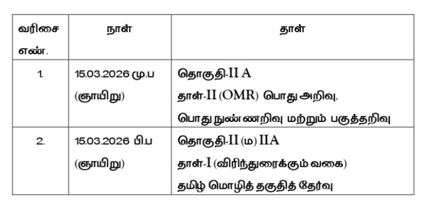 Kalaignarnews's tweet image. TNPSC முதன்மைத் தேர்வுகளுக்கான தேதிகள் அறிவிப்பு!

#TNPSC #Mains #TNGovt #TamilNadu #KalaiganrSeithigal
