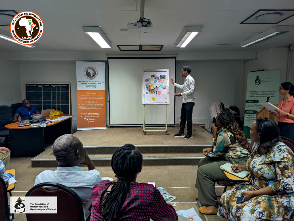 ecsacog's tweet photo. ECSACOG conducts a VCAT workshop in Lilongwe, Malawi 🇲🇼

Medical professionals at Kamuzu Central Hospital, Lilongwe 🇲🇼, participated in a VCAT workshop facilitated by ECSACOG to strengthen professional practice and improve care for women and girls.

#ECSACOG #VCAT #WomensHealth https://t.co/A0cJUszPzA