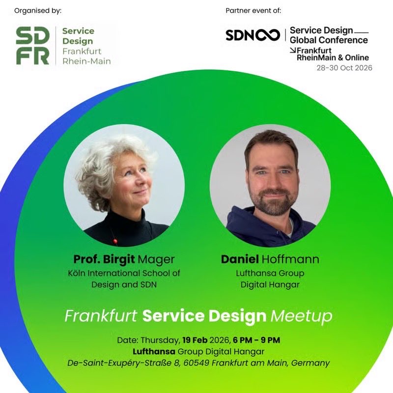 Service Design Network tweet media