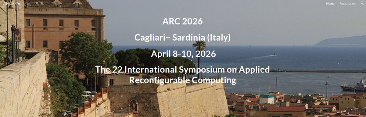 H2Train's tweet photo. 🚀 Shape the future of computing at #ARC2026!

Join #H2TRAIN partner Uni Cagliari in Italy 🇮🇹, Apr 8–10, 2026. AI, reconfigurable hardware &amp; more.

#H2TRAIN #Innovation #AI https://t.co/qSIRCZXaQ0