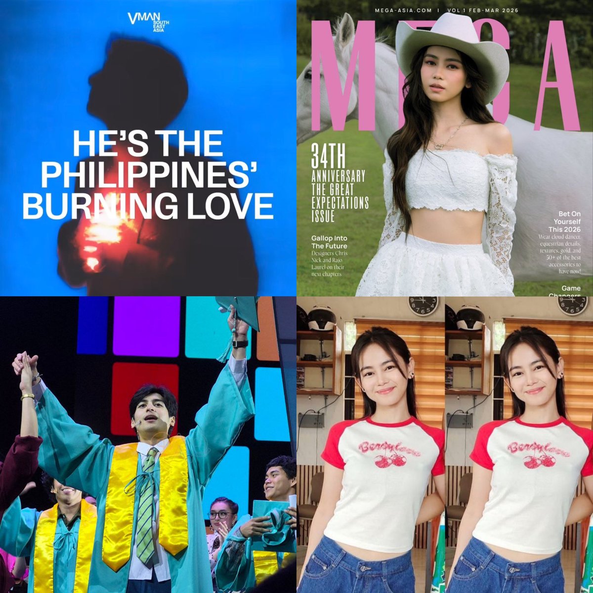 SOLOJ4YFER's tweet photo. ash for mega and her upcoming anthology &amp; andres for vmansea and bagets: the musical.

it’s still the second month of the year but my mains are booked, busy, and blessed. can’t wait for their joint slayage! https://t.co/pwCLGYBlRI
