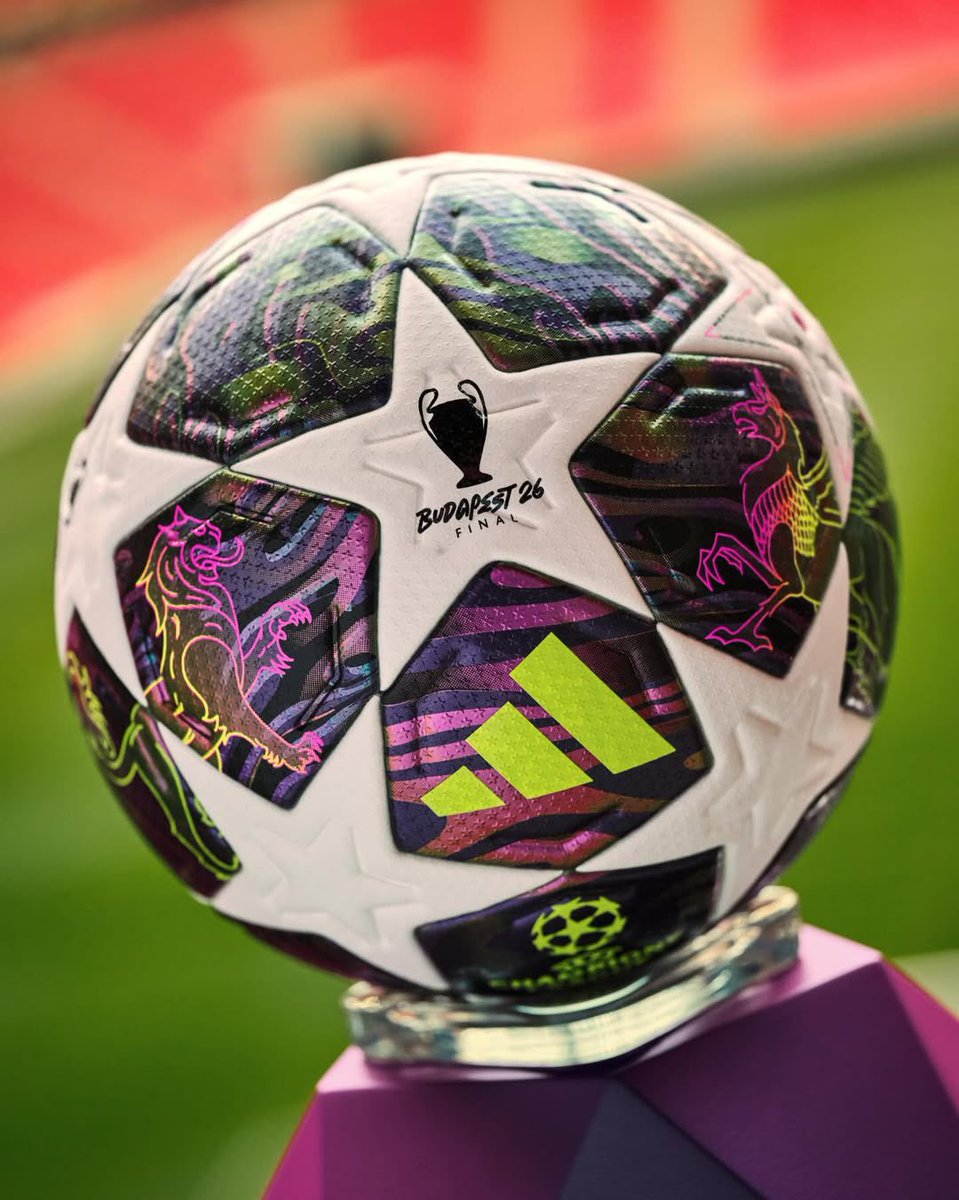 公式発表】 CL決勝トーナメントの公式球が公開 #UCL