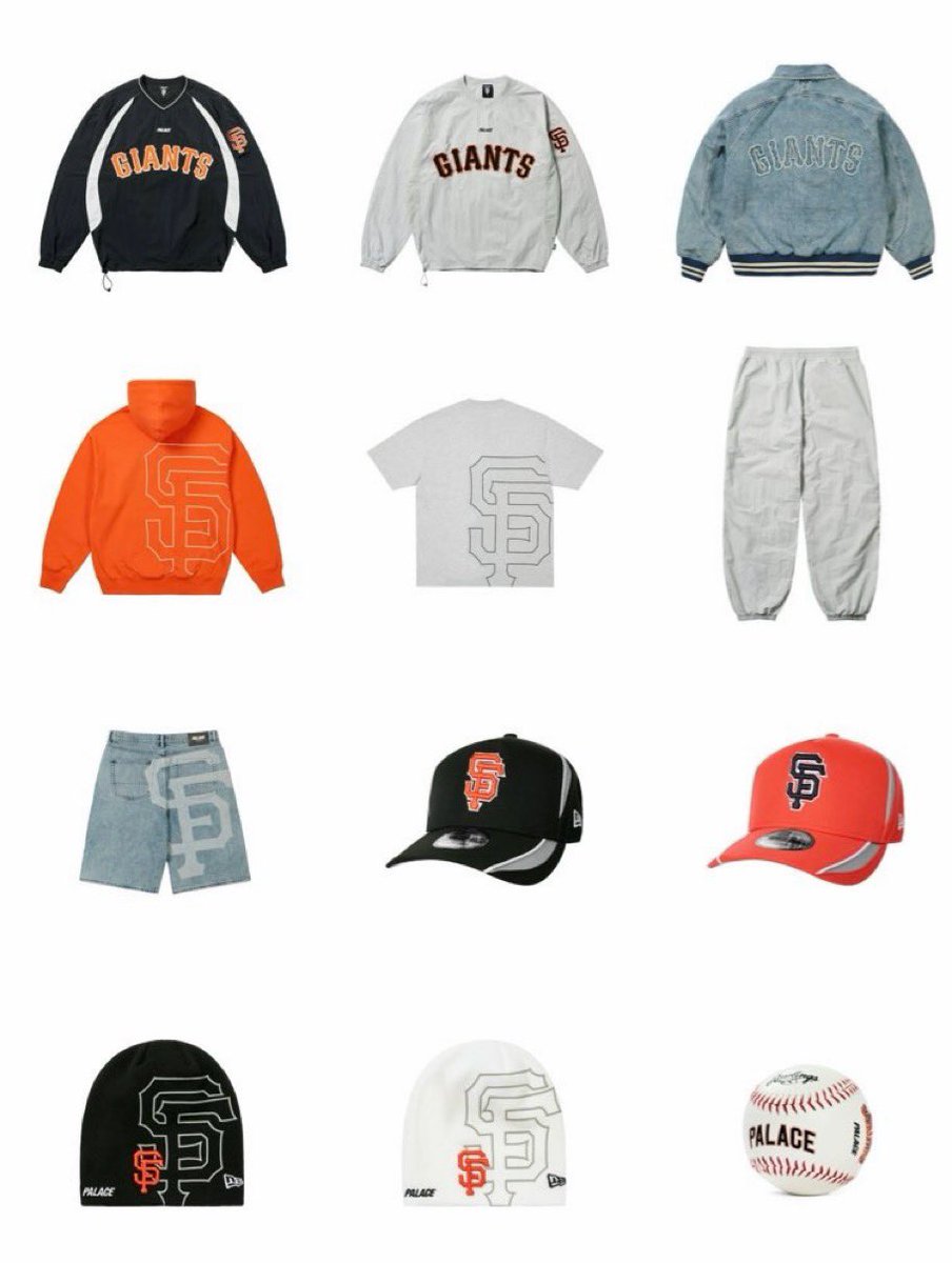 PALACE SKATEBOARDS x San Francisco Giants “SPRING 26” Week2 が国内