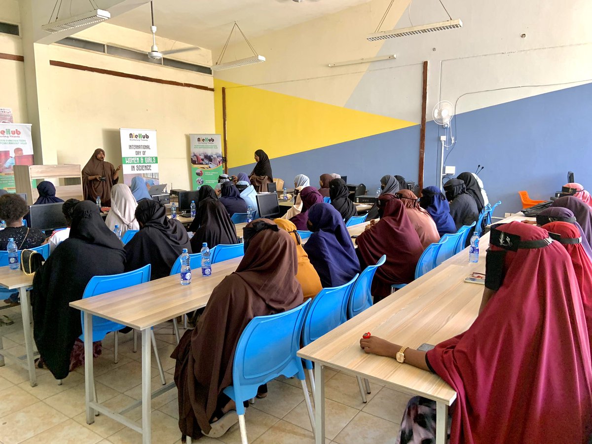 NIEhub's tweet photo. Towards building up to the International Day of Women &amp; Girls in Science 2026, we’re hosting a 3 day beginner friendly hackathon for girls in Garissa, where they’ll work in teams to sketch simple, innovative ideas to solve real community problems no coding needed

#MyFirstTechSln https://t.co/6LaNutTMZ9