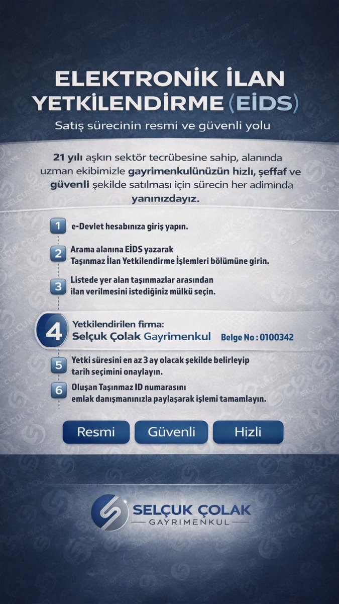 👉 elektronik ilan yetkilendirme süreci👈