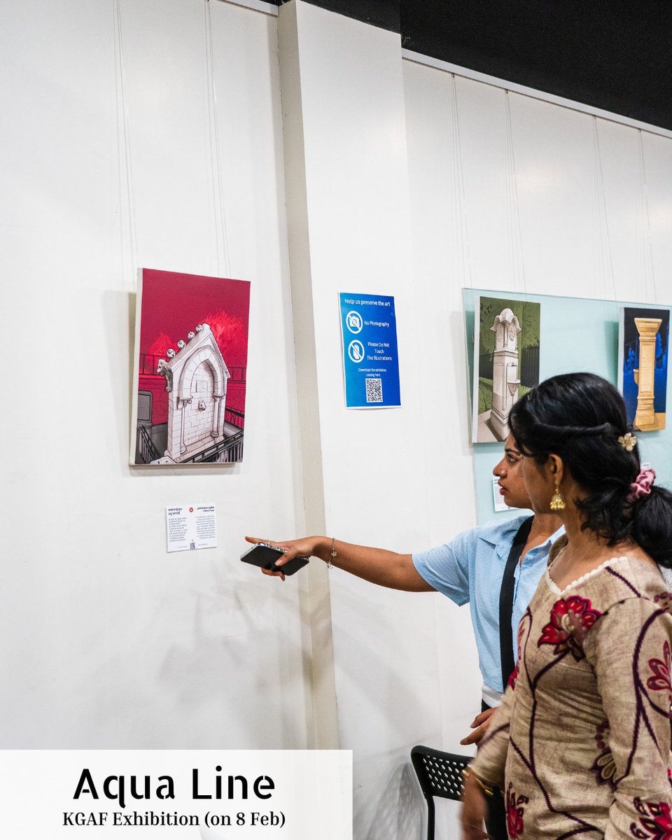 KhakiLab's tweet image. Those who thrived on our heritage walks, talks and exhibition at the Kala Ghoda Arts Festival 🐎 on 8th Feb. It's been a pleasure hosting you all and infecting you with the heritage bug through the 9 days of the festival.

#KGAF #KalaGhoda #HeritageFestival #Aqualine