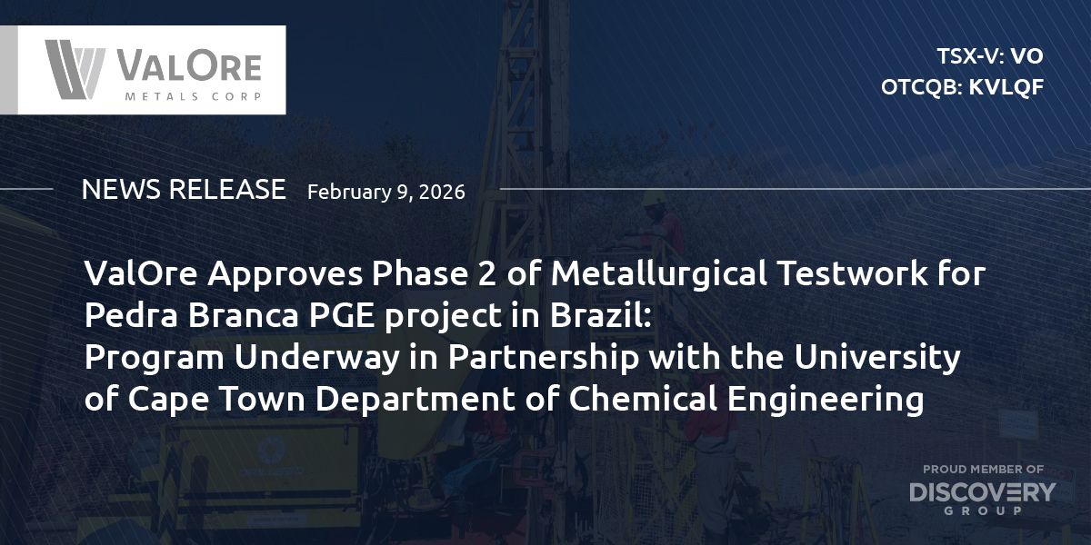 ValOre Metals tweet media
