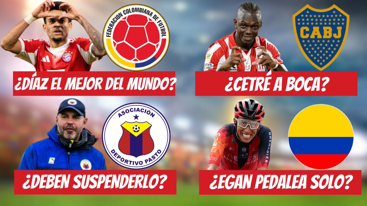 En minutos inicia Decanos del Deporte 2026 en su nuevo horario de lunes a viernes de 8:00 a.m. a 11:00 a.m. con toda la información del fútbol y el deporte olímpico nacional e internacional.

youtube.com/live/kkvZ6ftq7…