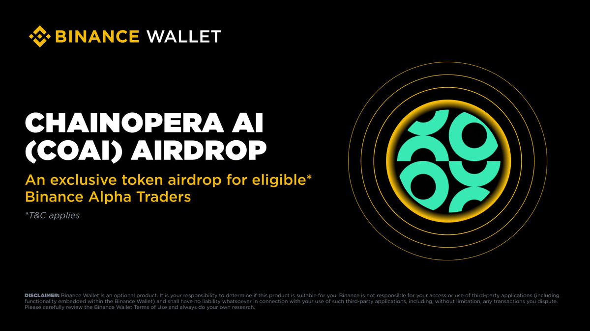 Binance Wallet tweet media