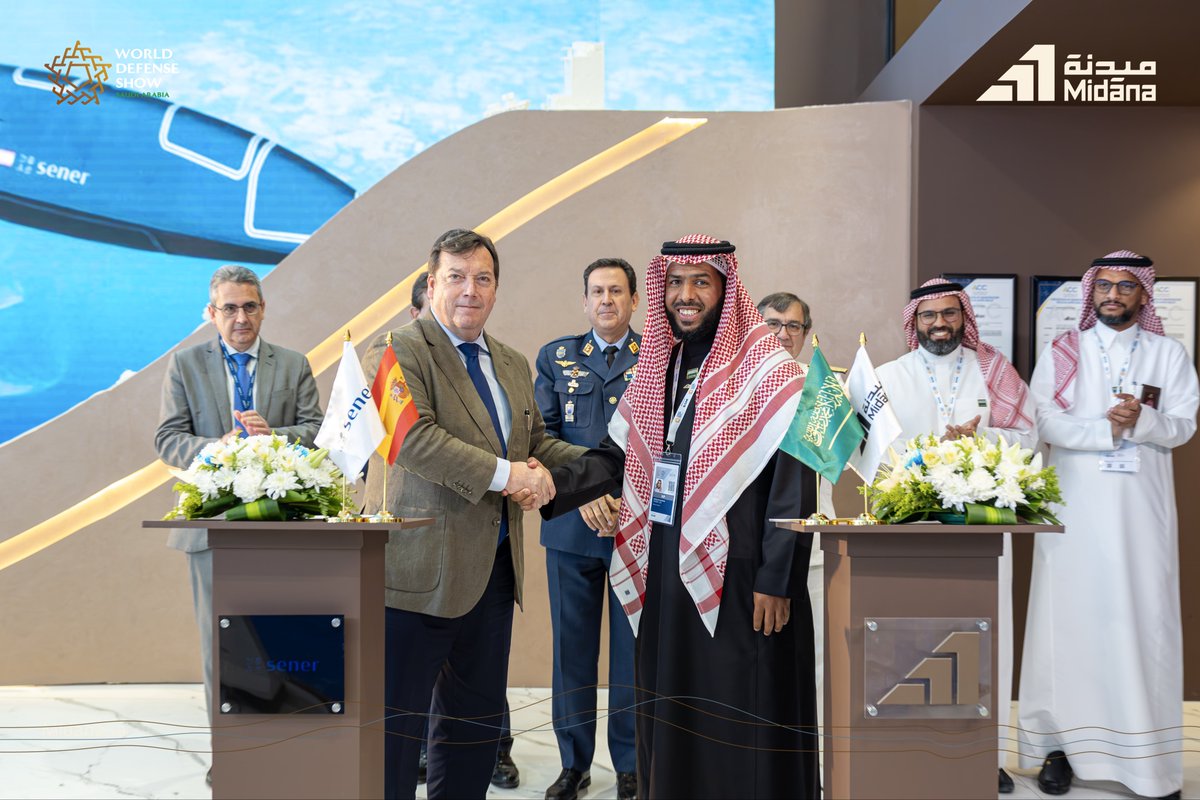 في سعينا نحو توطين صناعة الأهداف المسيّرة، وقعت "ميدنة" ممثلةً برئيسها التنفيذي اتفاقية مع شركة "سينير" الإسبانية بحضور مديرها العام. وتهدف هذه الاتفاقية لتعزيز نسبة التوطين في الصناعات العسكرية وإسهاماً في تحقيق مستهدفات رؤية 2030.
#WDS2026