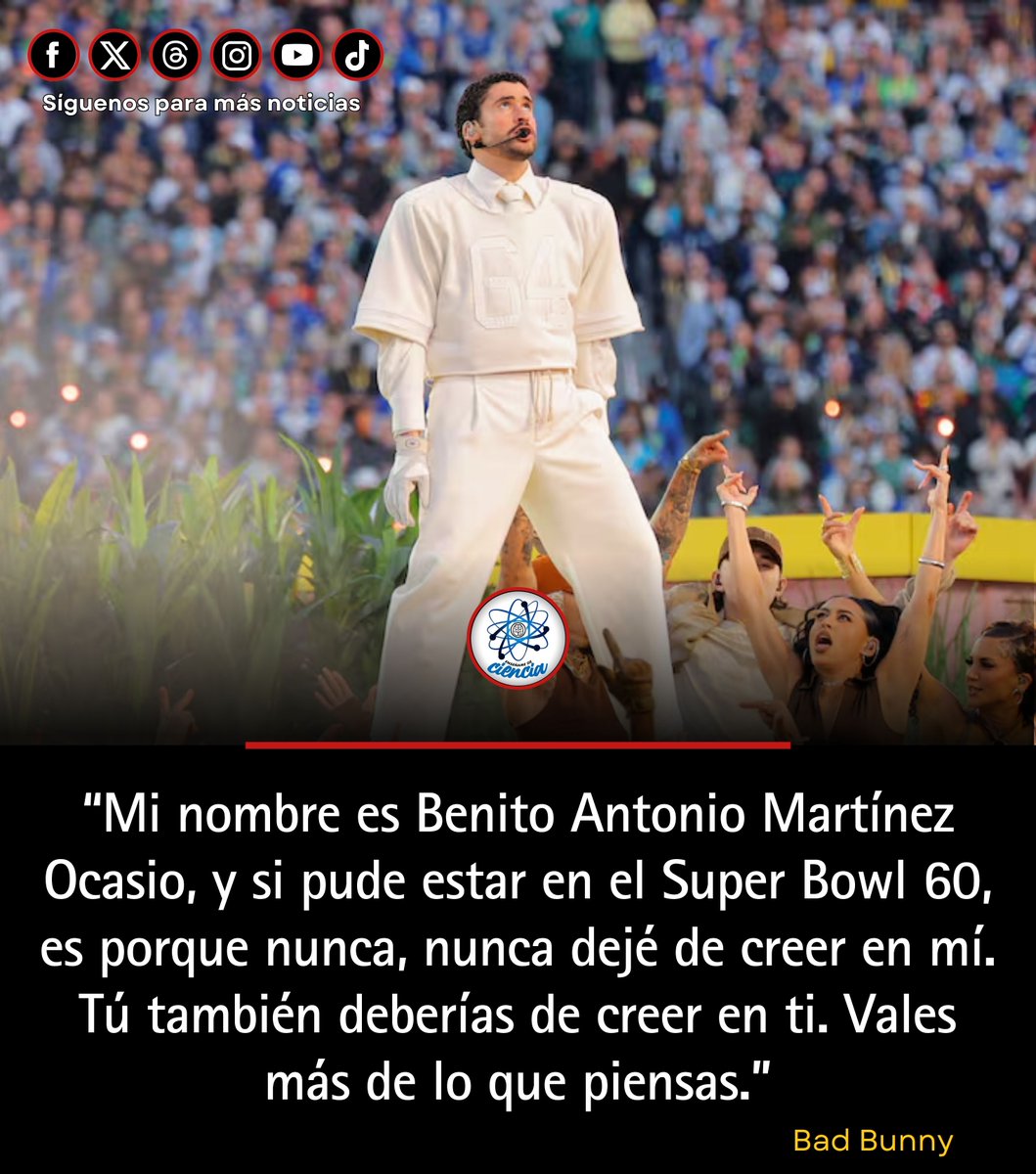 EnsedeCiencia's tweet image. Así que la próxima vez que dudes de ti, recuerda al conejo malo con el micrófono:

Nunca dejes de creer en ti.
Vales más de lo que piensas. 💪🔥