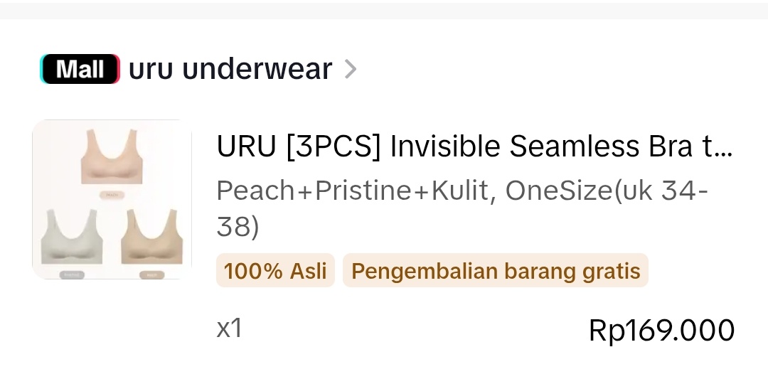jongjey's tweet photo. halo aku mau wts bra uru, warna pristine+kulit. masi baru bangetttt dijual karna kebesaran, 80k dapet 2 gratis cd 1 ya. minat dm ajahh https://t.co/h5TOnRunlI