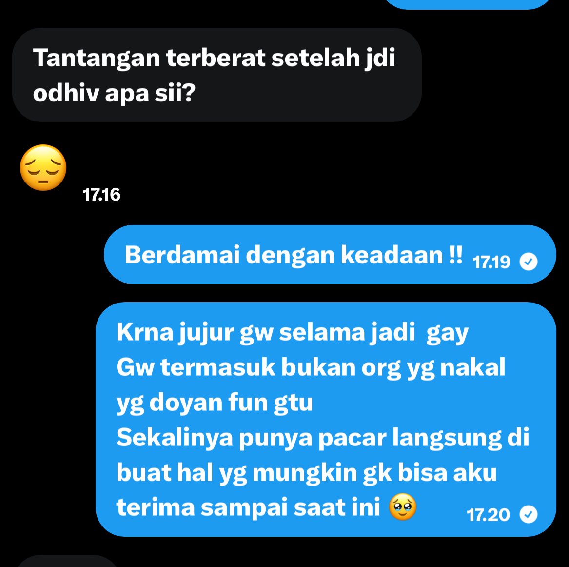 capribgt's tweet photo. Tolong yah kalo kalian udah odiv
Trus mau fun
Tolong jujur🥹😭
#hiv #odiv #arv https://t.co/UczDcoOYUC